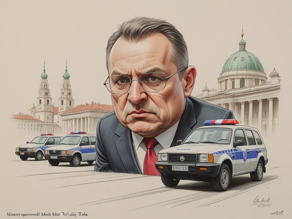 Matúš Tutlaj Útok a dizajn policajných áut